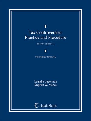 cover image of Tax Controversies